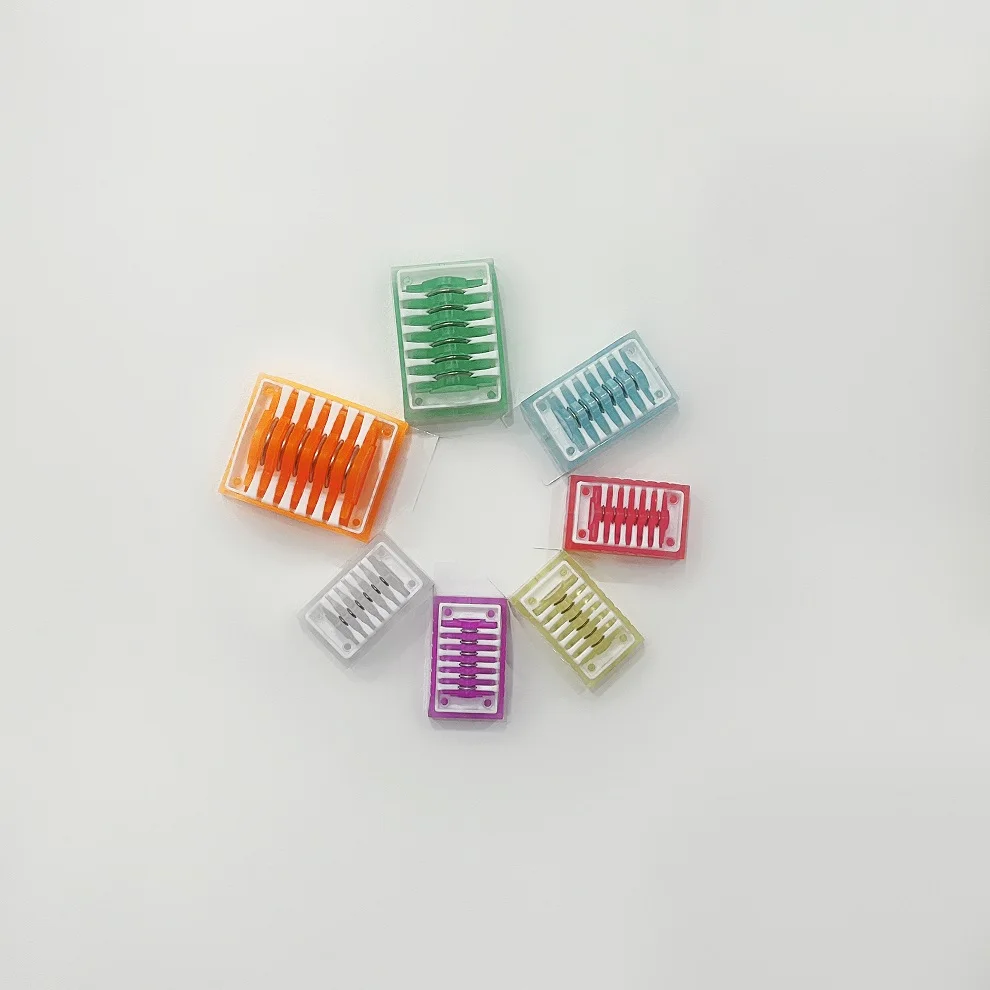 micro size medical basic instruments titanium clips ligation clips ligating clip transparent color