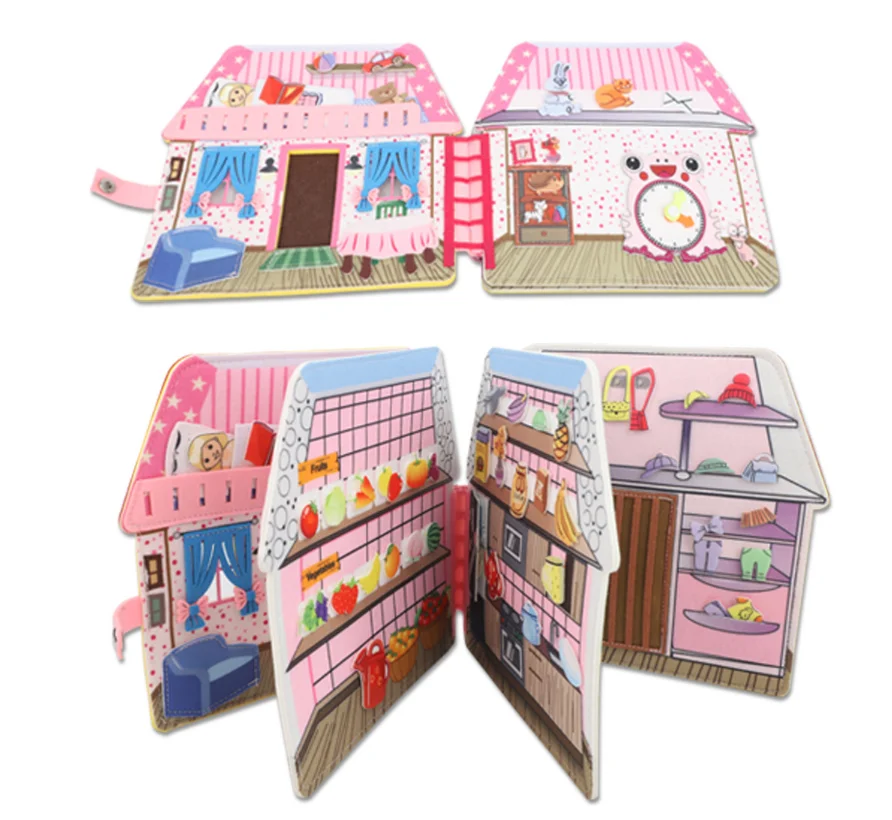 early education dress educational toy toys other toys & hobbies activity baby kids sensory toddler busy board for toddler