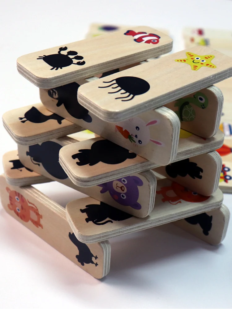 2024 New The Fourth Generation Wooden Early Educational Toys Children learning Montessori Sorting Game For Kids Boys Girls