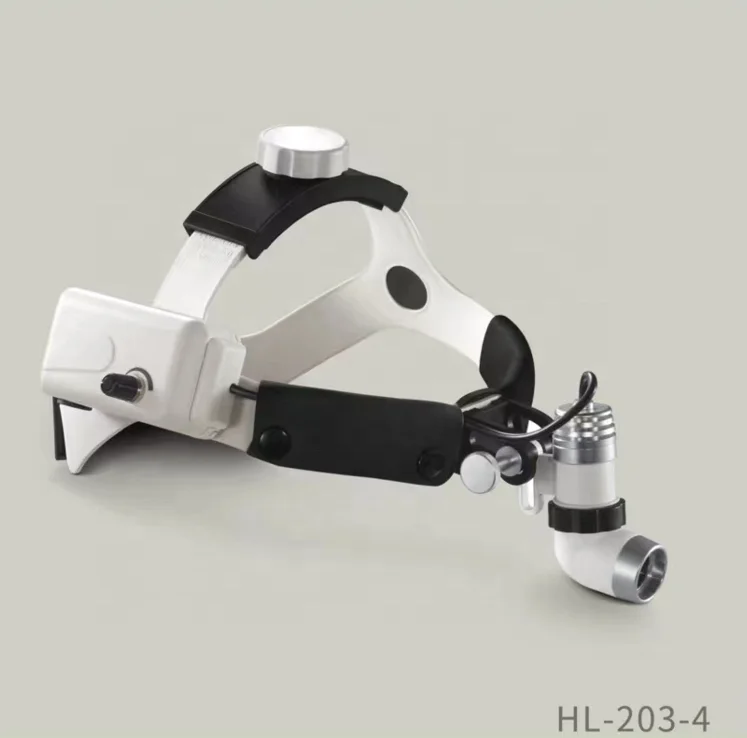 HL-203-4 медицинская фара интегрированная с двойным источником питания регулируемой яркостью
