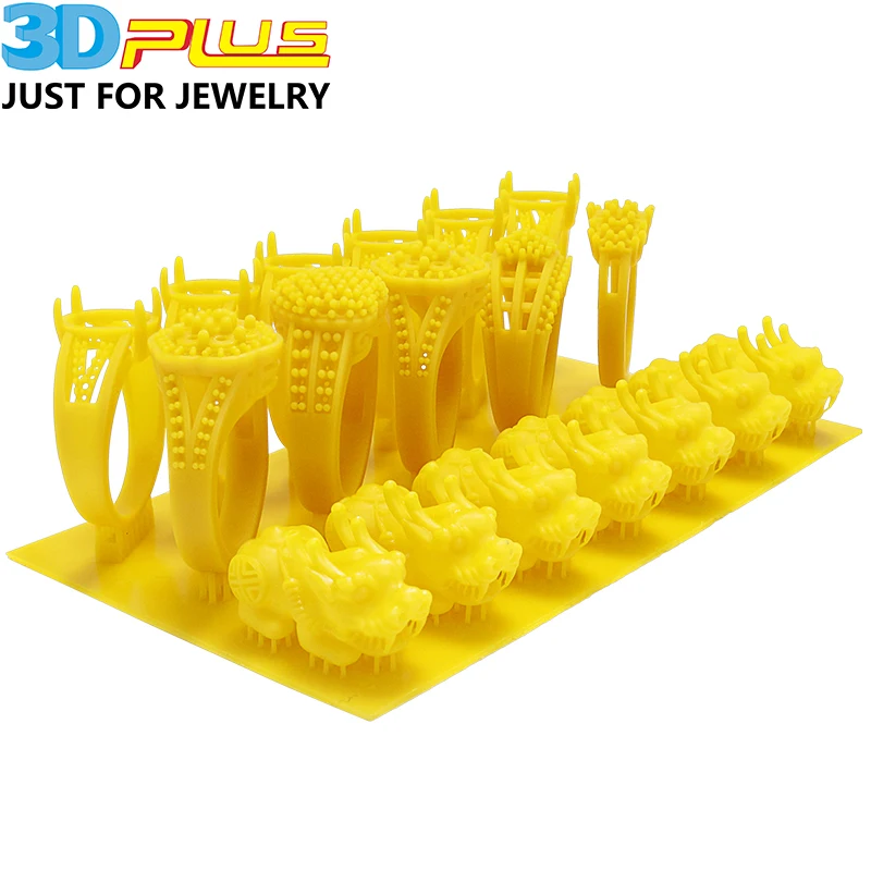 Industrial Grade 3D Printer High Precision Jewelry Toy Dental UV Resin 3D Plus DLP Printing Machine
