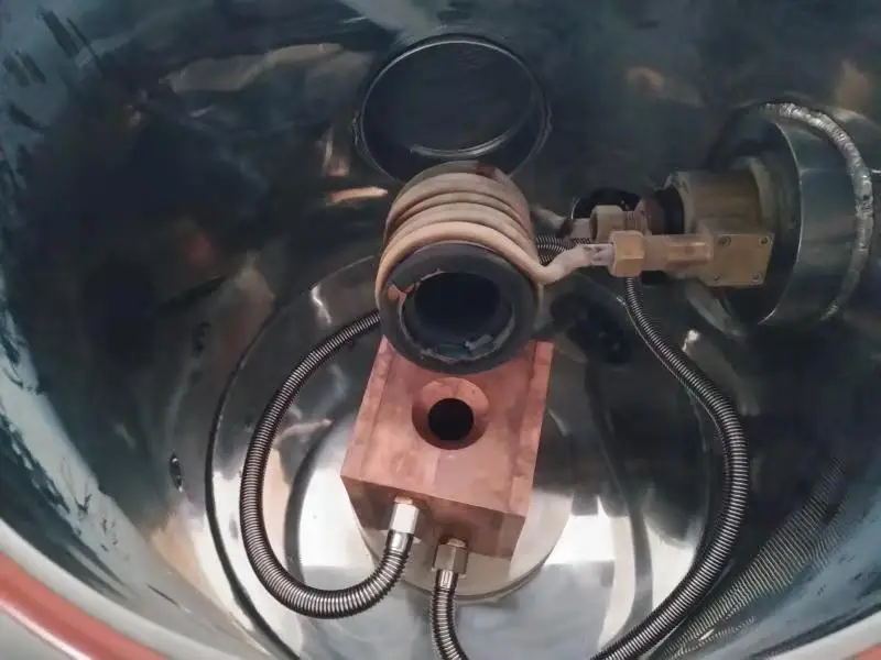 customized Vacuum Heating Machine Vacuum Induction heating melting equipment Vacuum Melting furnace