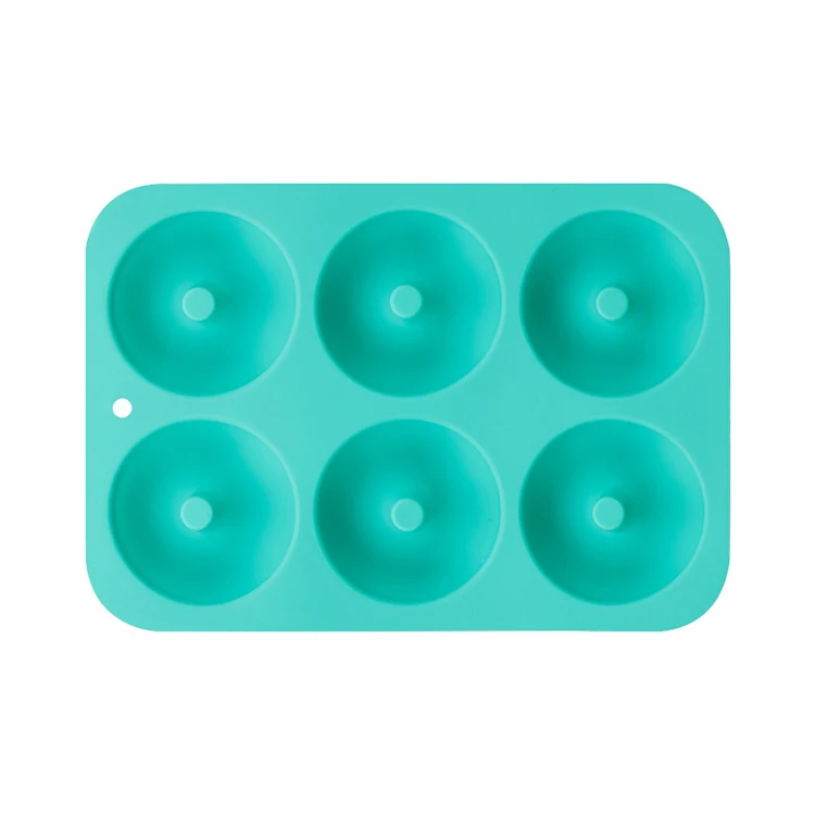 
New 6 Holes Half Sphere Silicone Mold, Non Stick Silicone Cake Mold for Chocolate, Baking Pan 