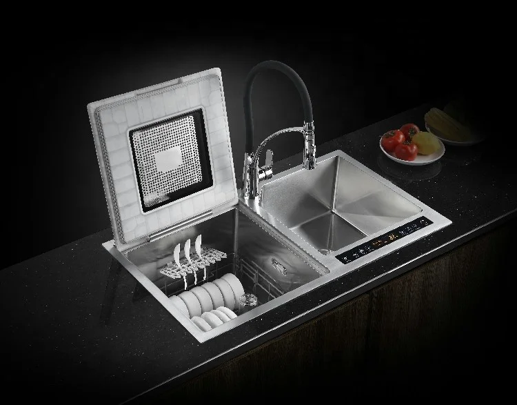 Небольшой компактный профессиональный дозатор с блендой, домашняя посудомоечная машина 12 В, кухонная посудомоечная машина