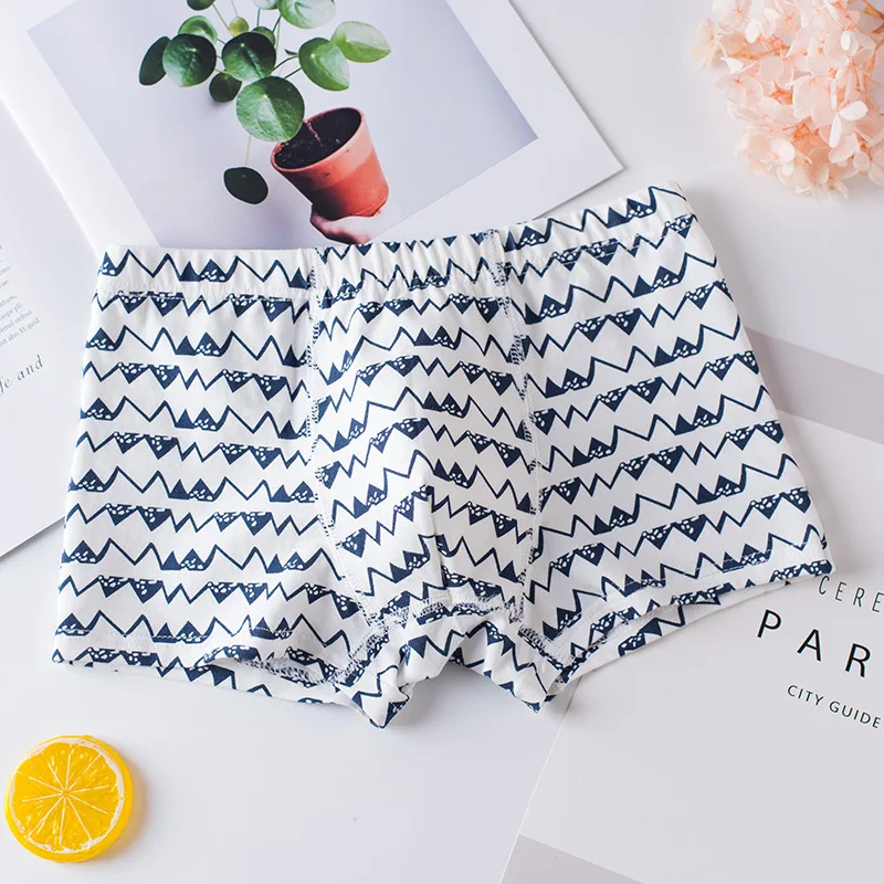 
High Quality Underwear for Children 40S Combed Cotton Cute Printing Children Underwear 