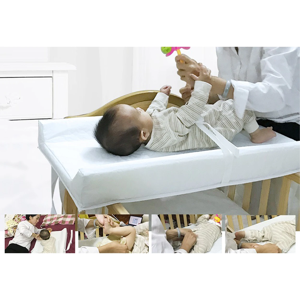 Полиуретановый материал Детская пеленальная накладка крышка увы быстрая пеленка