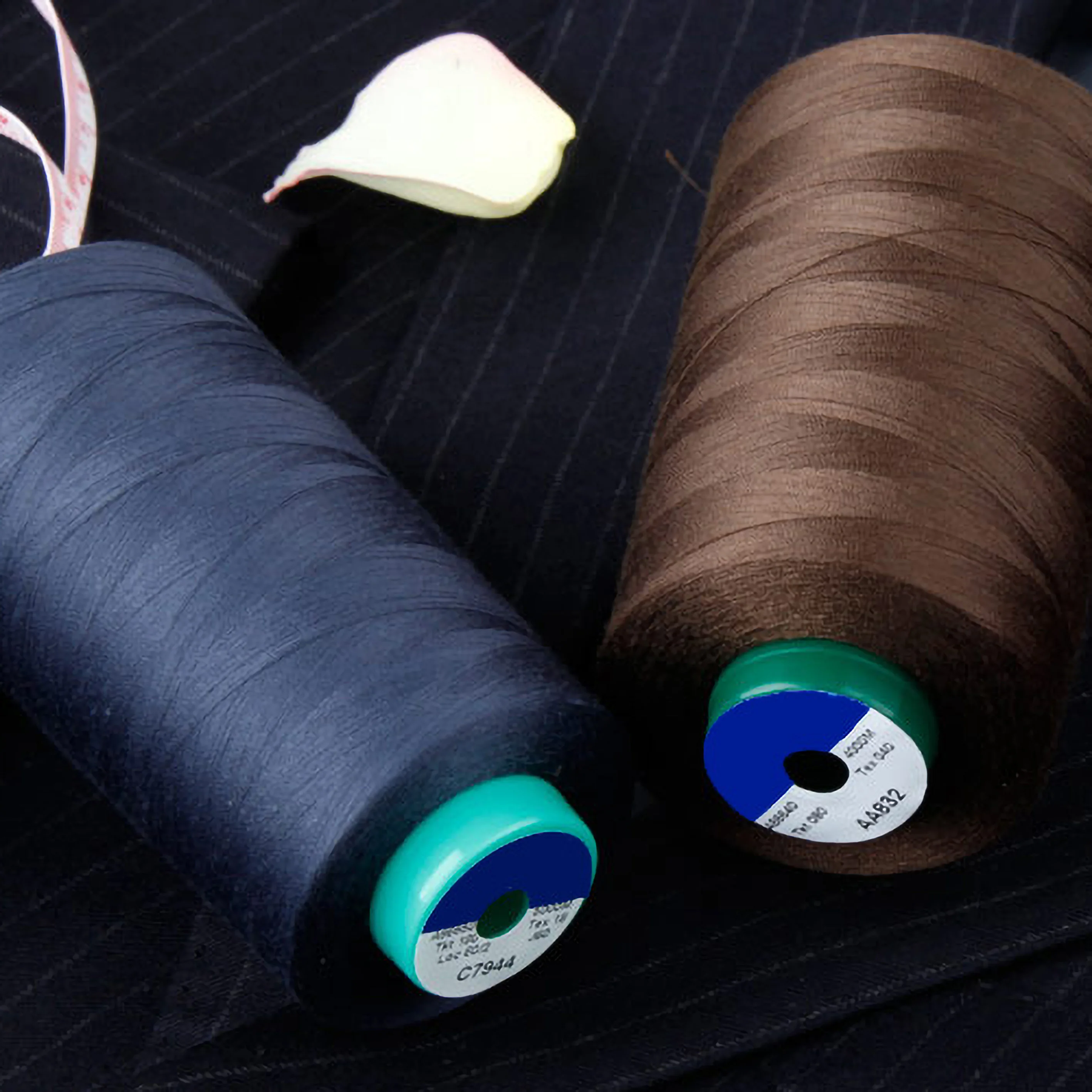 Polyester Corespun with Polyester Wrap Sewing Thread Tailoring Material