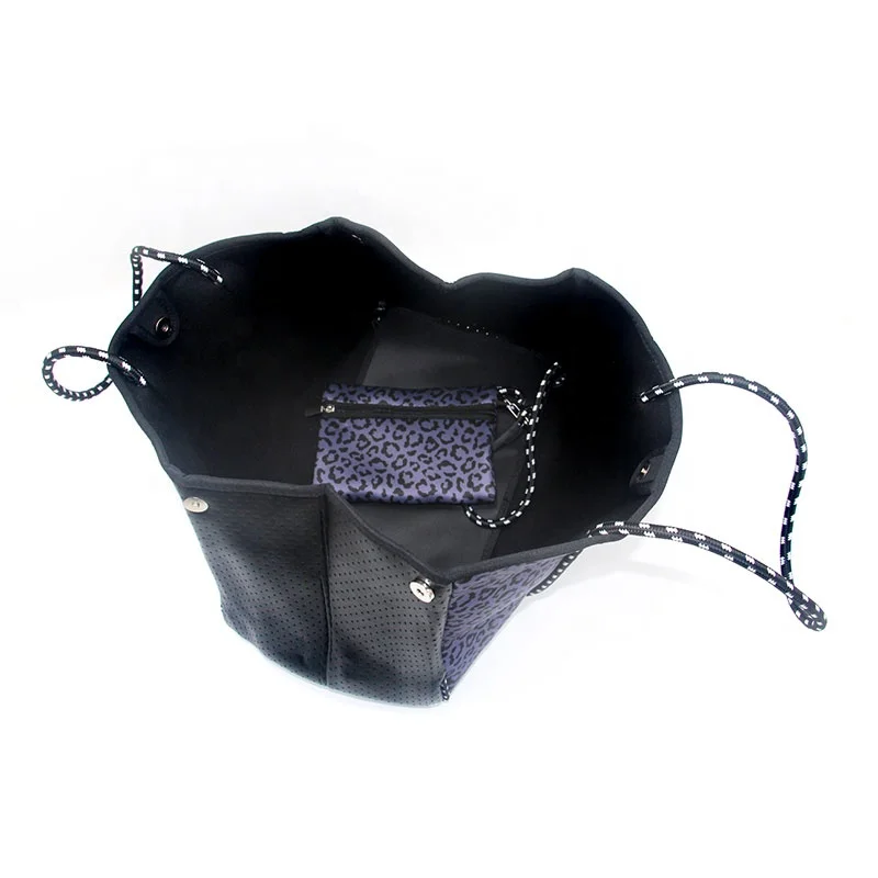 Wholesale Factory Ladies Neoprene Tote Bag Large Capacity Handbags Neoprene Beach Bag For Women