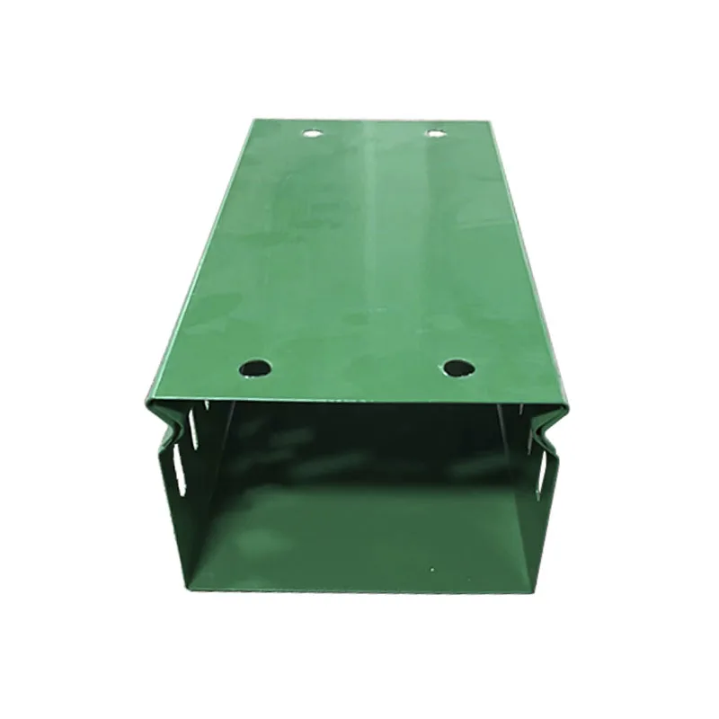 High load waterproof 250mm 300mm hot dip galvanized perforated cable tray with cover