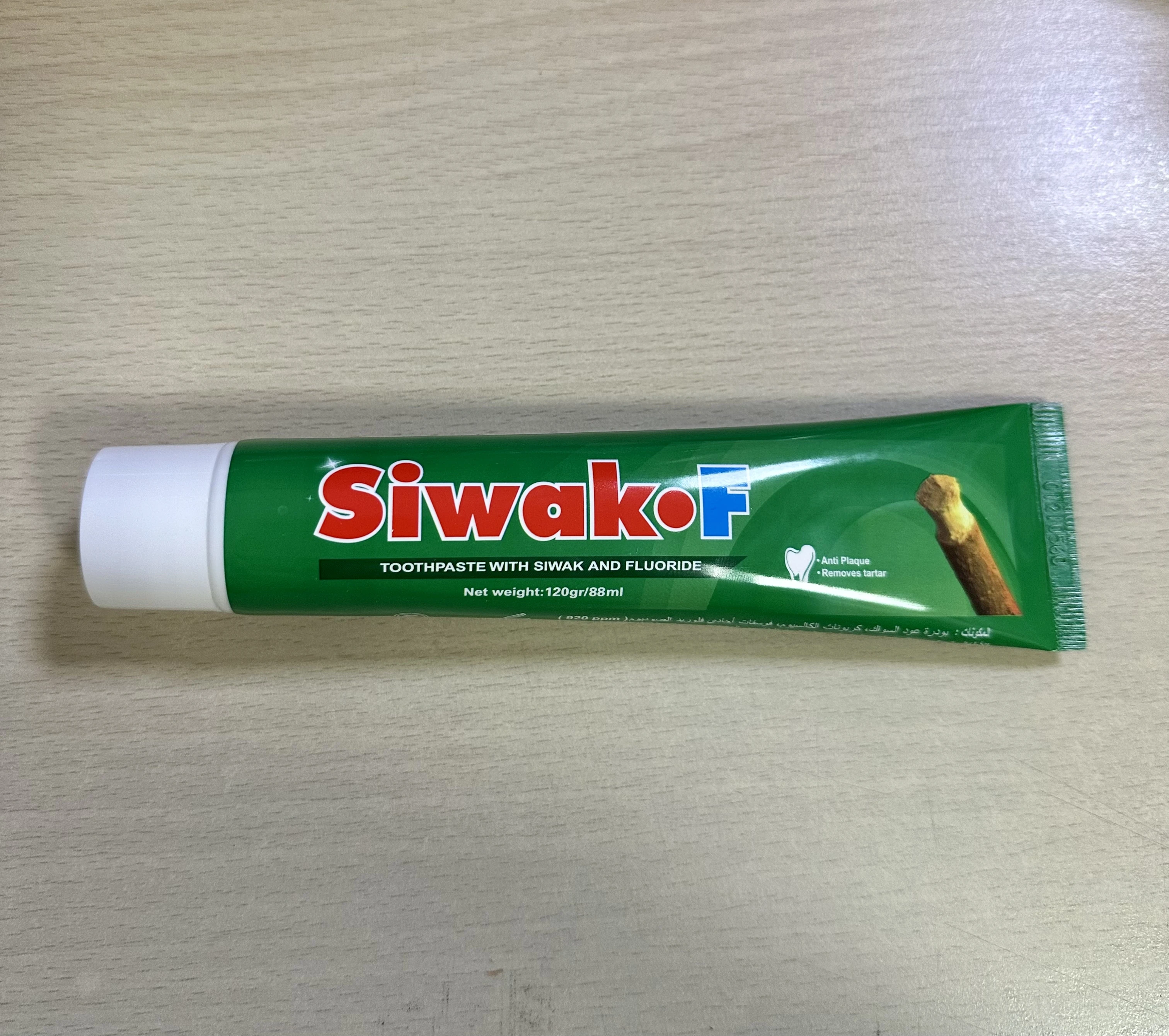 120g  best selling whitening fluoride siwak toothpaste brands