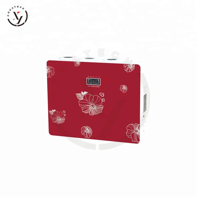 wall mounts home appliances 6 stage reverse osmosis alkaline water purifier with drinking water filter system