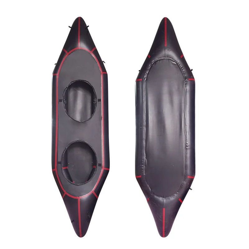 Cheap Float Tube Kayak 2 Person Canoe Inflatable Packraft Manufactures Rowing Boats Price