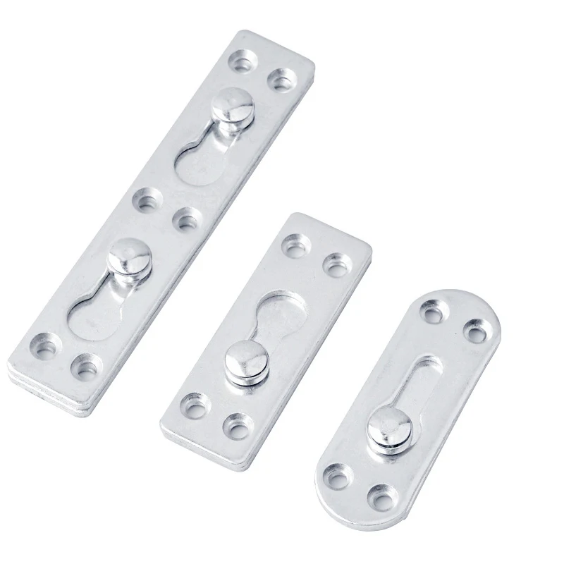 Furniture Fitting Hook Invisible Hanging Piece Hinge Buckle Bed Connector High Quality Metal Iron Free Contemporary Zinc Plated