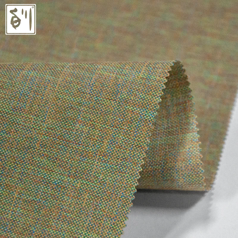 
Baichuan Recycle bottle tshirt dope dyed polyester recycled mesh fabric 