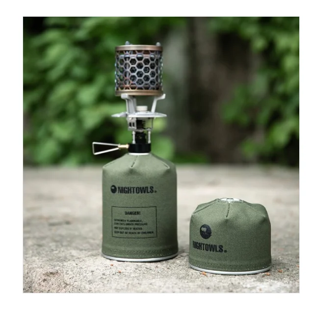 Cover Exquisite Camping Canvas Gas Tank Cover Outdoor Flat Gas Tank Long Gas Tank Accessories Protective Cover