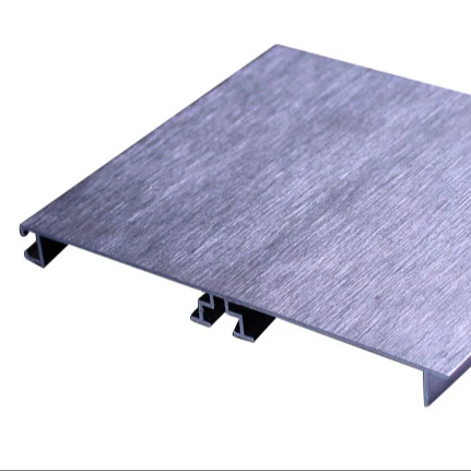 Hot Selling Best Price Extruded Aluminum Flooring Accessories Aluminum Kitchen Accessories Skirting Board Cover