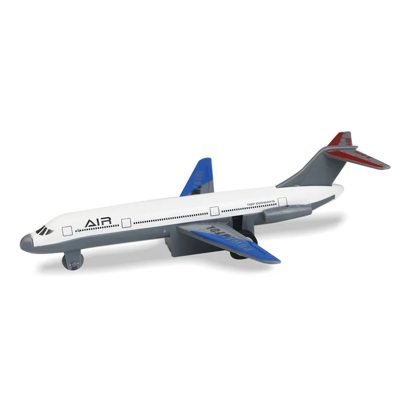 OEM ODM Diecast Model Airplane Toys Hobby Collecting Fun Toys Available Promotional Sliding Alloy Airplane Set