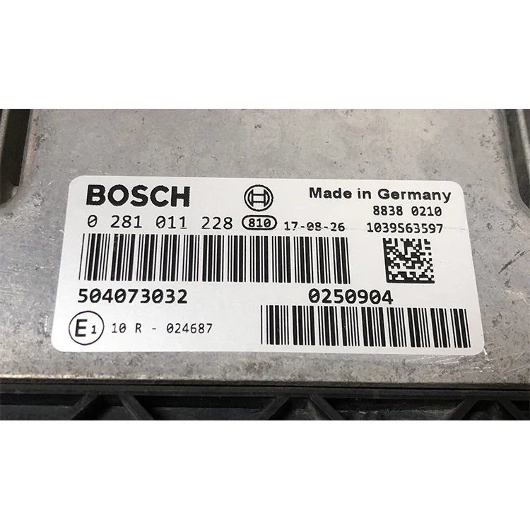 Автозапчасти материнская плата двигателя для Jmc Iveco Yuejin Ecm Ecu 0 281 011 228 0281011228 504073032