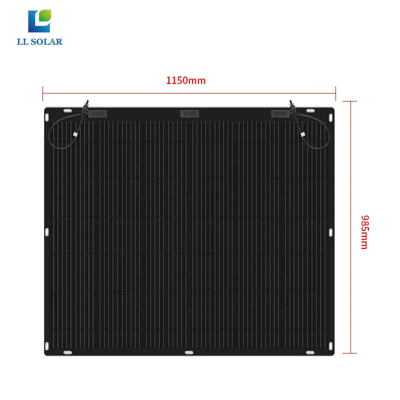 low price high efficiency flexible solar panel 200w