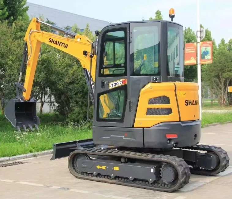 CE certified Hot sale Shantui excavator SE36SR 3.6 ton Mini digger Crawler Excavator SE36SR yanmar EPA in shanghai