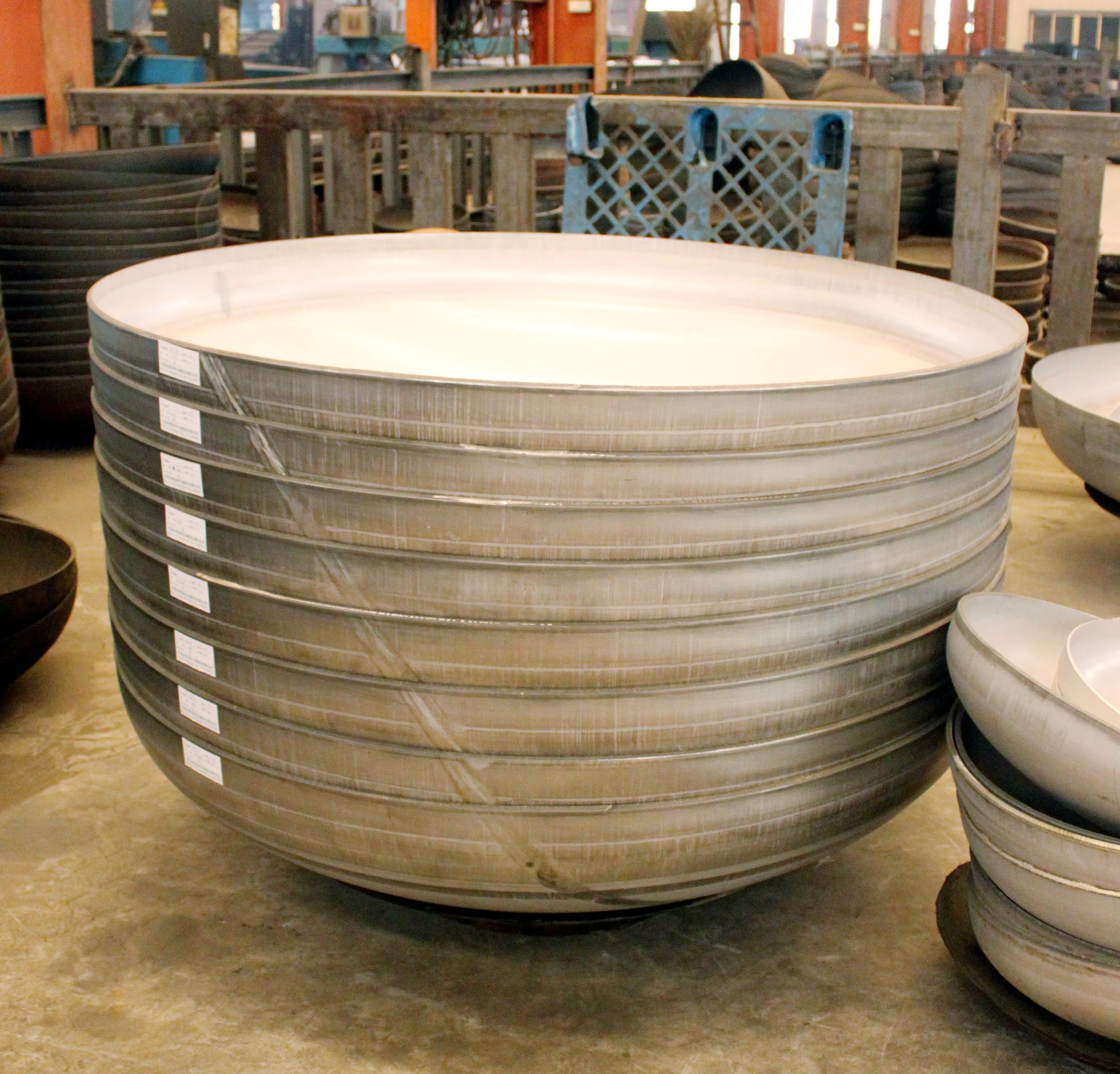 carbon steel customized elliptical head dished end for boiler tank