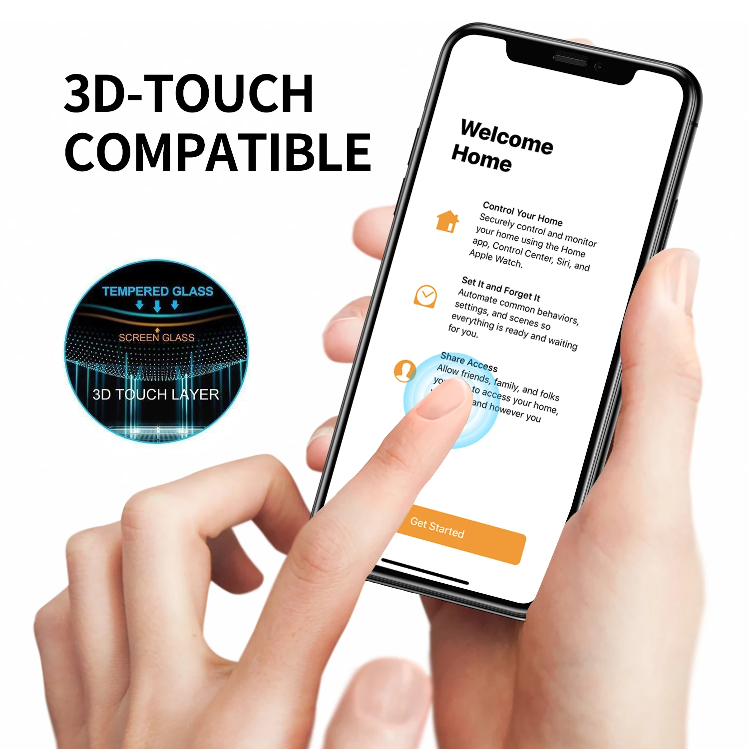 Economical Custom Design anti dust Mobile Phone tempered glass screen protector for iphone 13 pro screen protector