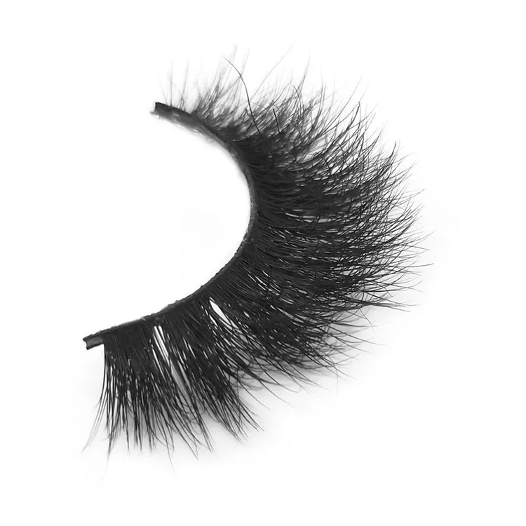 wholesale Vendor Christmas 25mm 3d 5d faux mink silk synthetic wispy fluffy thick luxury false eyelashes for beauty makeup