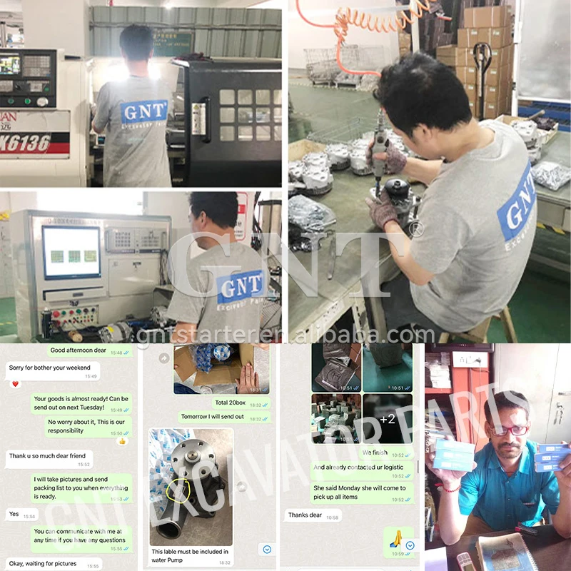 24V 10T GNT High Quality PRESTOLITE Starter Motor for DEUTZ WEICHAI P10 M93R3078SE 13066058