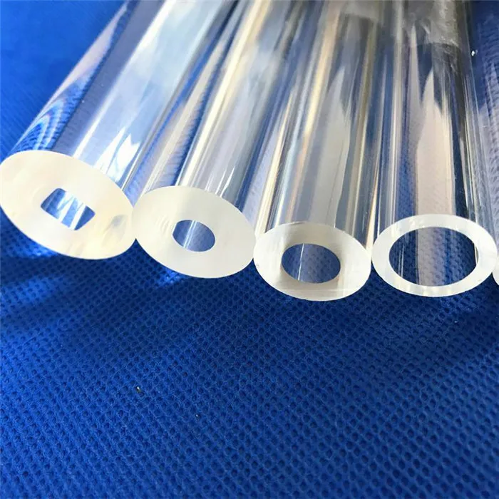 Quartz Spiral Glass Tube For Heating Element Quartz Tube 1 M Quartz Square Hole Tube