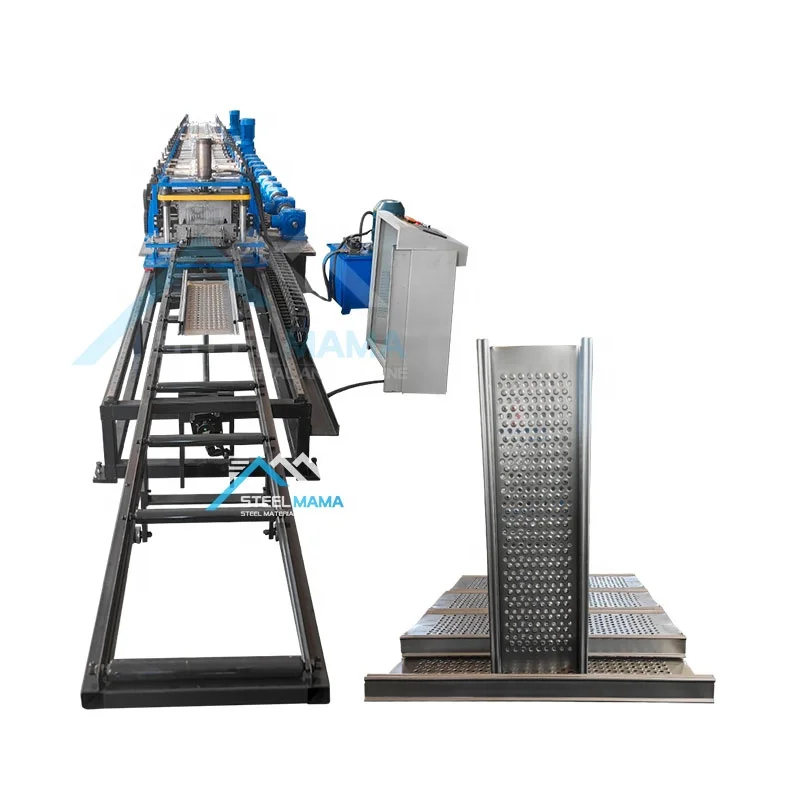 Tunisia Popular High Speed Metal Sheet Scaffolding Panel Cold Roll Forming Machine