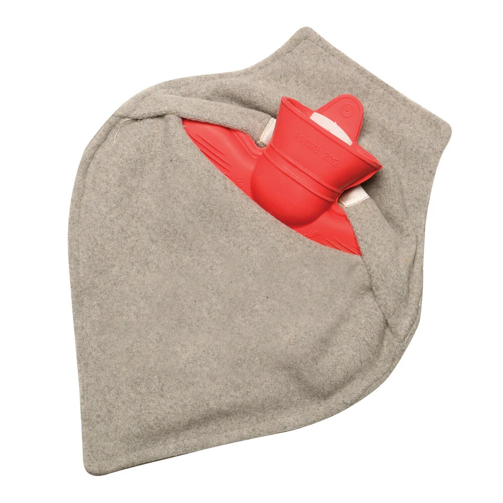 
massage heating pads rubber bag cover heart shape hot water bottle 