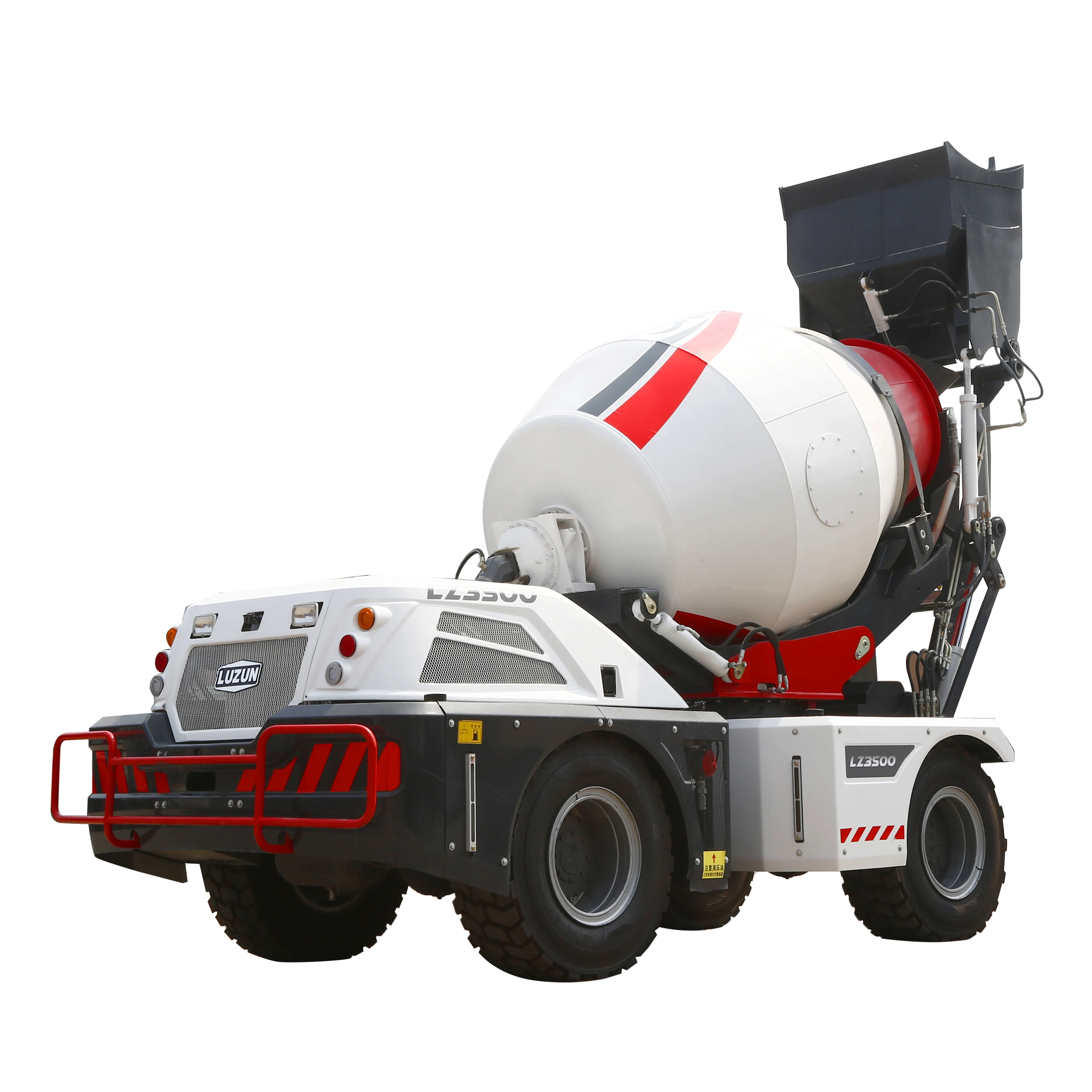 small cement concrete mixer truck price in india self loading