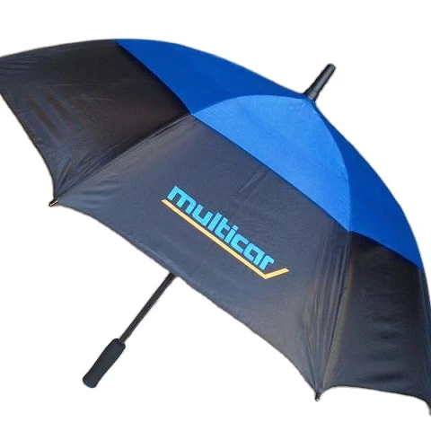 Cheap price Promotional double layer umbrella golf umbrellas with logo print