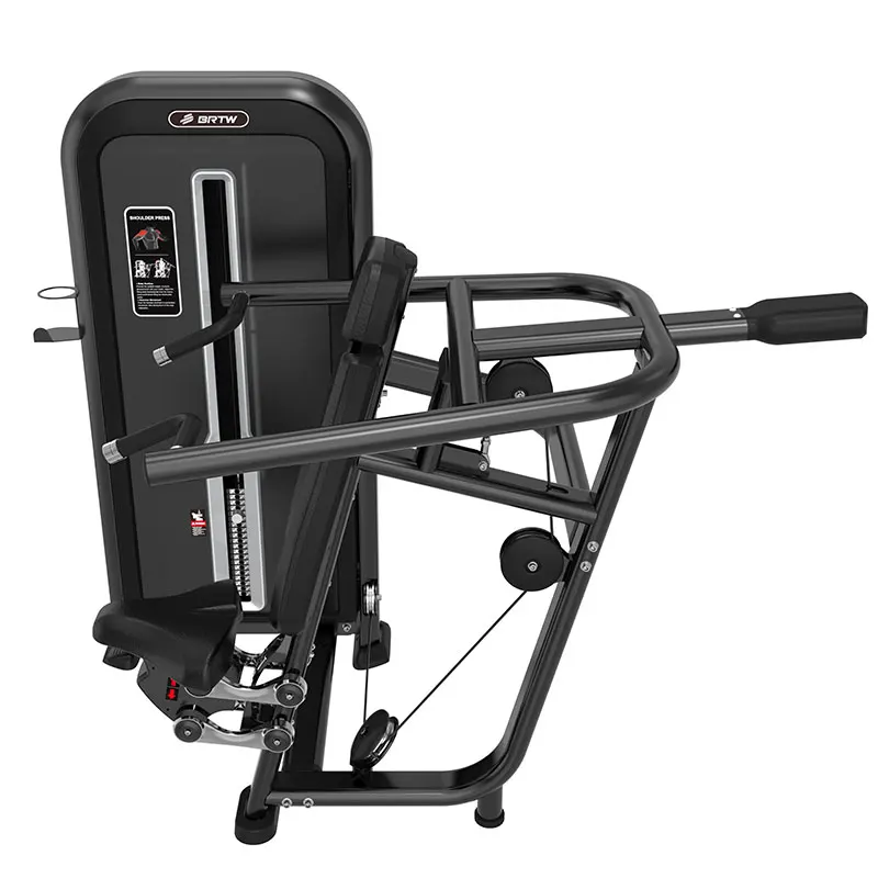 Factory Gym Commercial Fitness Equipment Pin Loaded Strength Machine Seated Shoulder Press