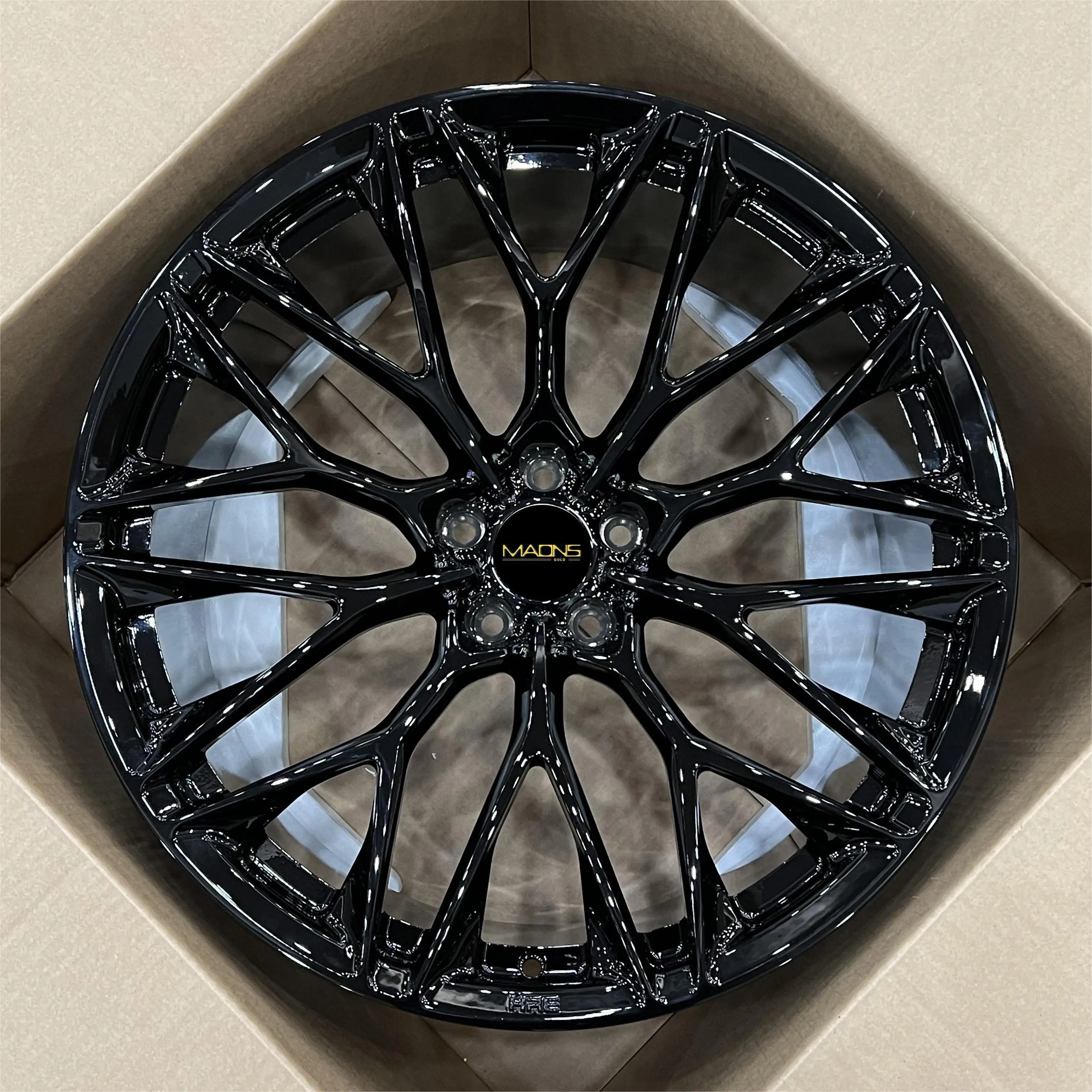 WHEELSHOME Custom 20 21 22 23 24 inch for lamborghini replica alloy forged passenger car rims wheels