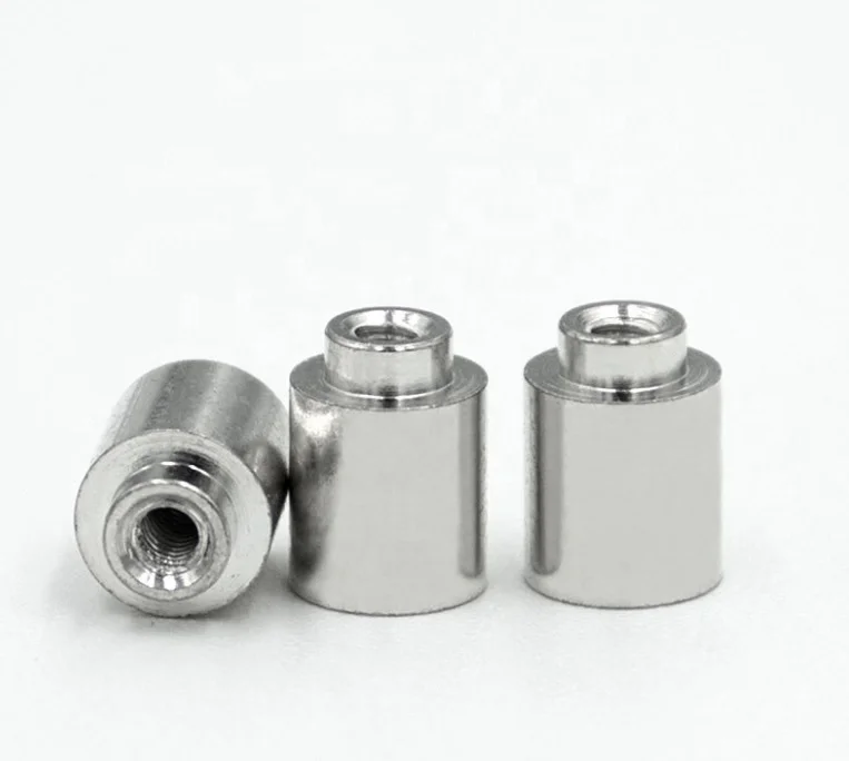 SMTSO-M2-5ET Brass Copper Steel Tin Plated Soldering PCB Threaded  Standoff Spacer Surface Mount Fastener