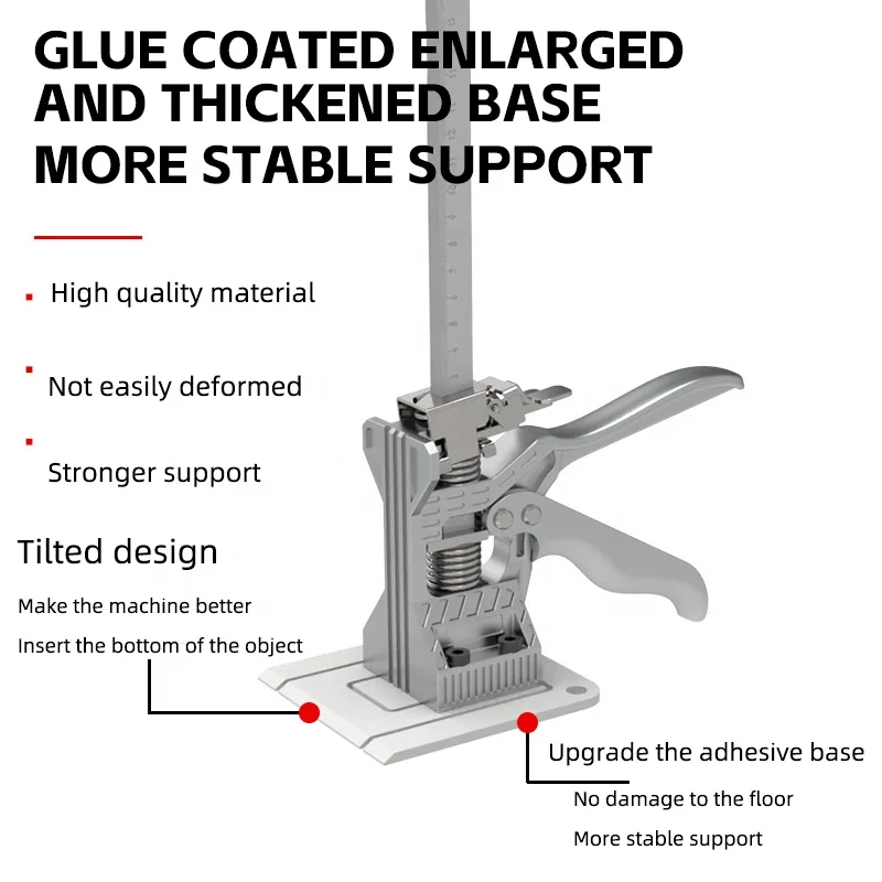 Hand Labor saving arm Jack Tool Ceramic Tile Height Adjustment Tools  Multifunctional Furniture Lifter  for lifting tiles