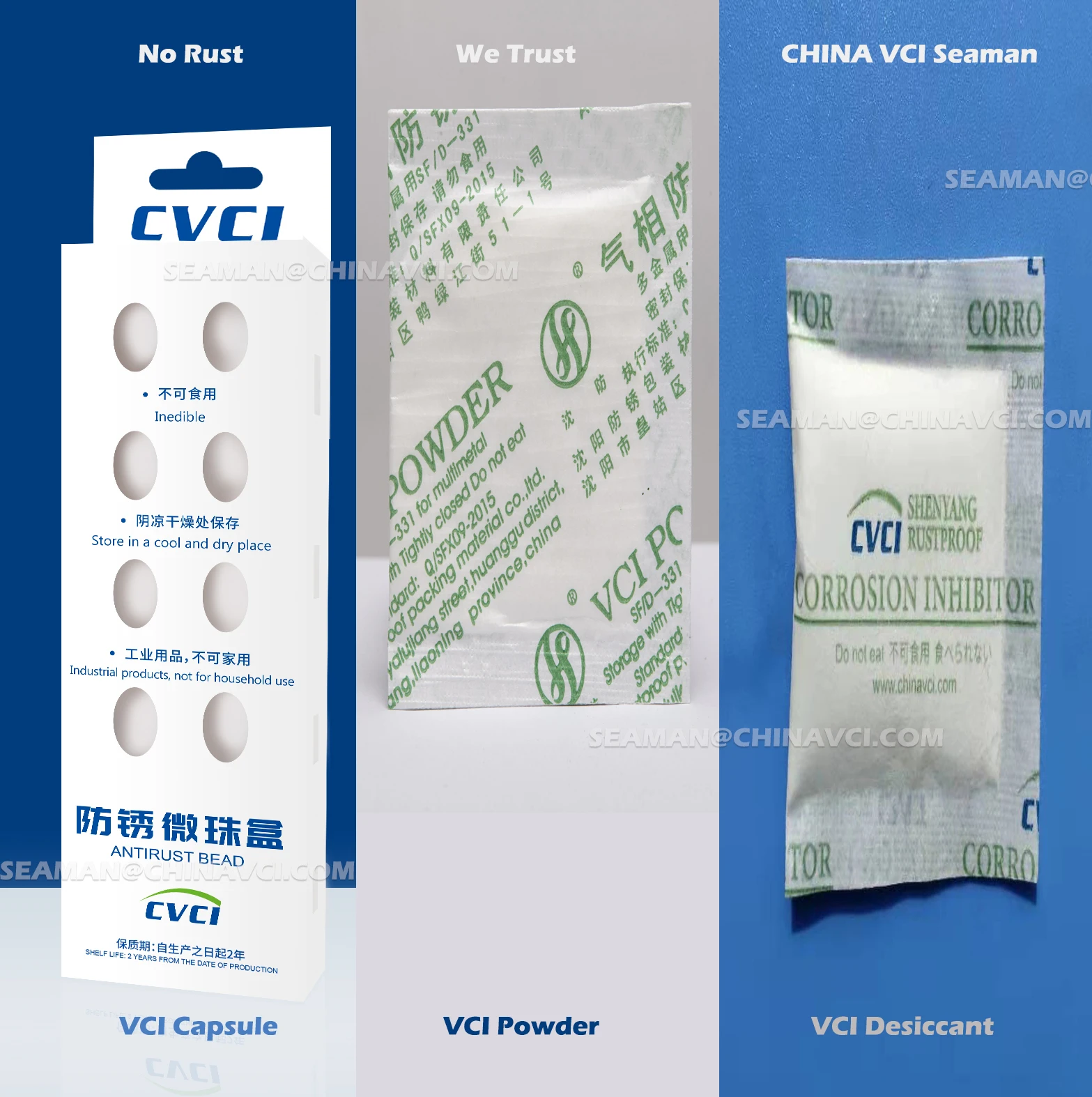 vci powder vci capsule, vapor phase antirust VCI desiccant for electronic components and auto parts