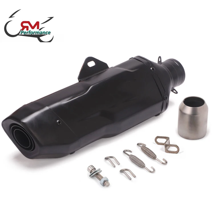 New Design Universal Motorcycle Exhaust For MT09 R1200GS Ninja 400 F750GS Modified Muffle 51mm Muffler Silencer