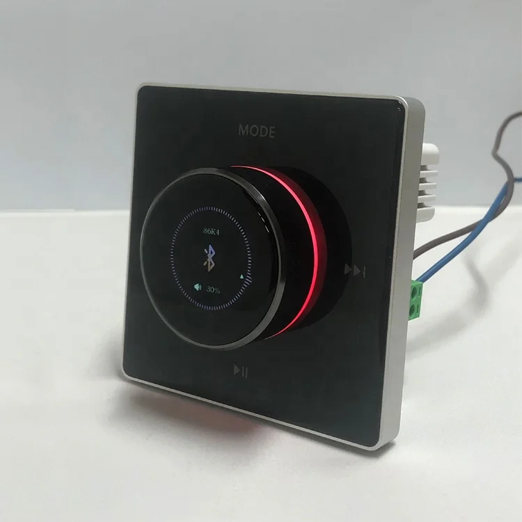 Настенный аудиоусилитель с Bluetooth/USB/TF-картой регулировка громкости музыкального плеера из дома