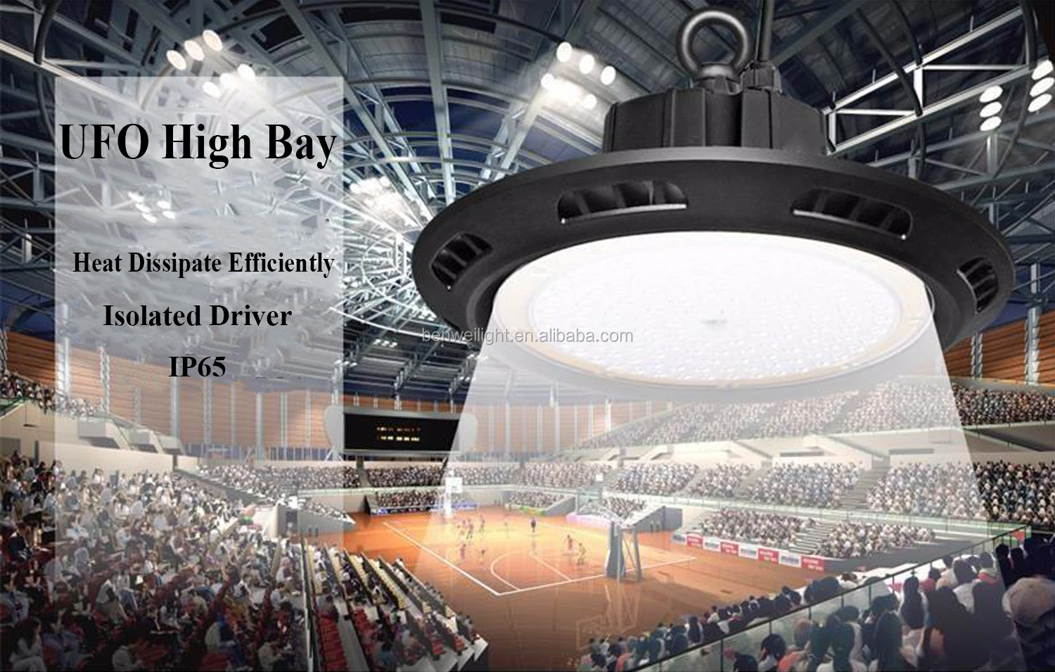 Hot Sale Model 200 Watt LED High Bay UFO Rigel Series Lights - 27,000 Lumen - DLC Premium Verified