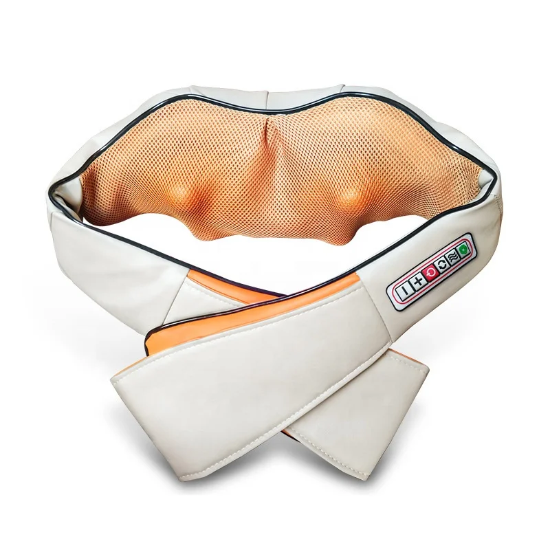 Best Selling Electrical Shiatsu Belt Vibrating Back Kneading Shoulder and Neck Massager for Car Seat and Home Use