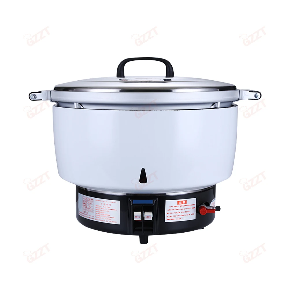 Big commercial gas rice cooker 15liter 80 Persons original Factory Industrial Kitchen cooking Machine gas electric rice cookers
