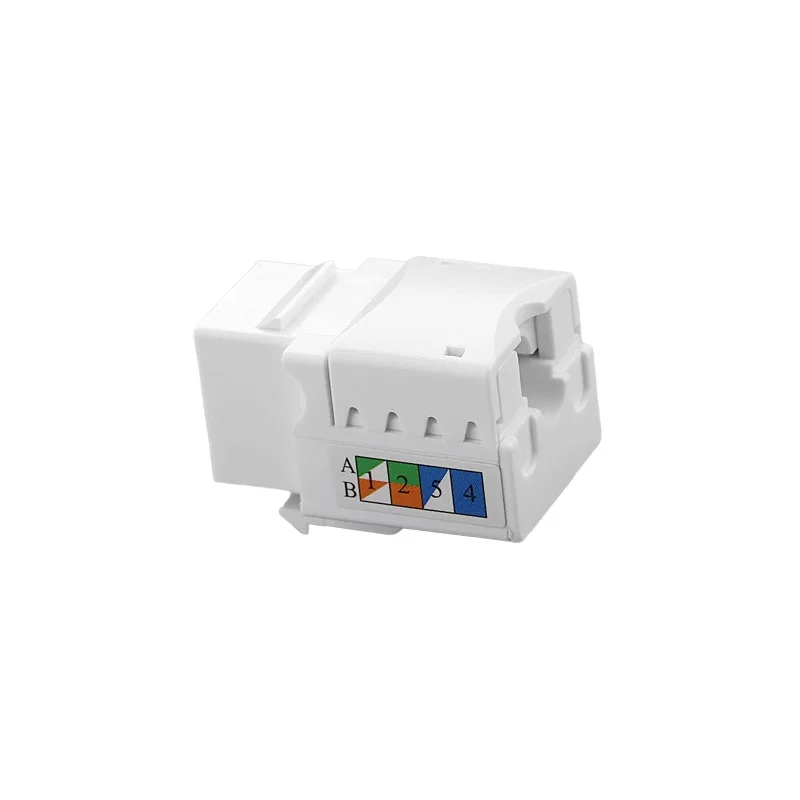 Network Keystone Jack UTP Cat6 Cat5e RJ45 8P8C wall plate outlet modular jack Lan RJ45 Cat 5e 6 Ethernet keystone jack