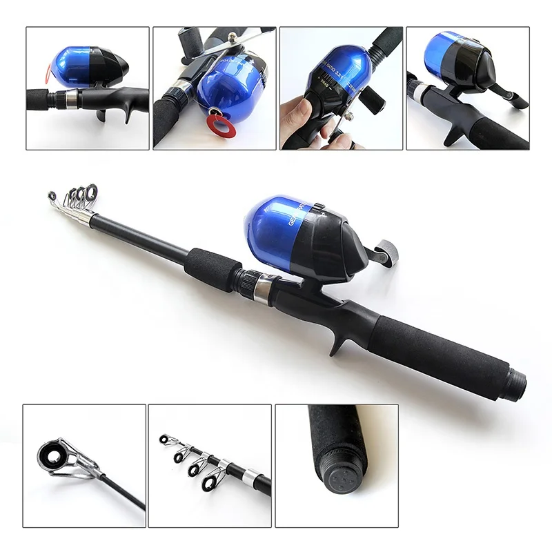 Dragon sport   Fishing Rod ultra light Reel Combos Full Kit Fishing Accessories for Kid Beginners Adults Freshwater Saltwater