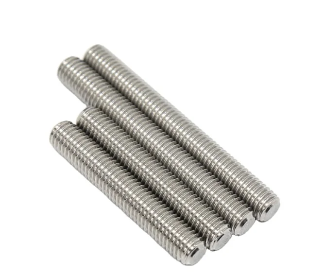 DIN976 Stud Bolts Factory Direct Stainless Steel Thread Stud Bolts Thread Rod With Full thread