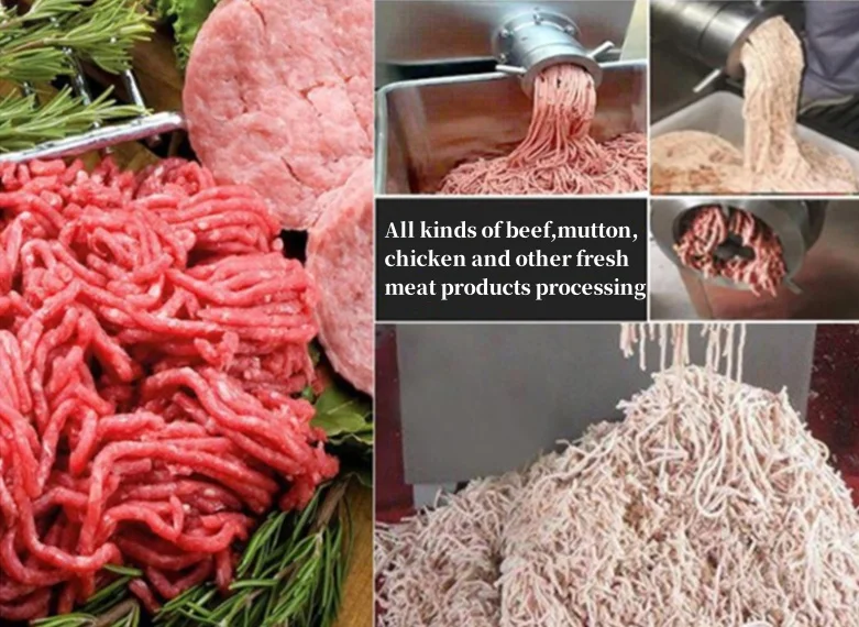 Industrial German Meat And Bone Grinder Frozen Meat Mincer Electric Meat Grinder Machine For Sale