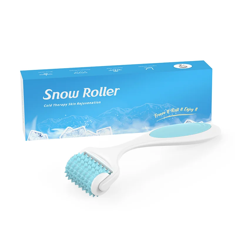Best Selling Home Use Derma Rolling System Firming and lifting Beauty Care Facial Ice Roller for Relieve redness Face Massager