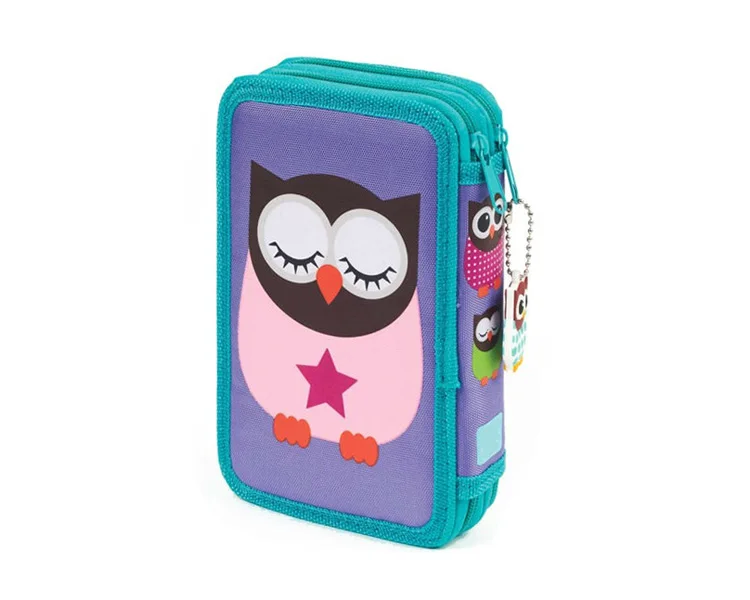 Students School Office Pouch Animal printing Pencil Case stationery Multifunction Custom Pencil Bag