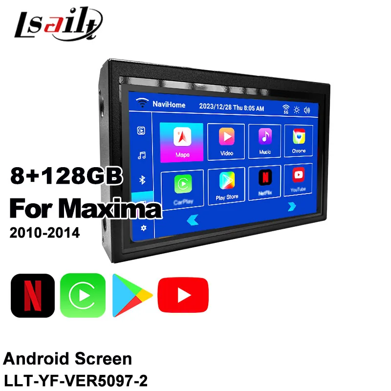 Lsailt 8G Android Car Multimedia Screen for Nissan Maxima Skyline 370GT V36 Infiniti G37 IPS DisPlay with Google Play